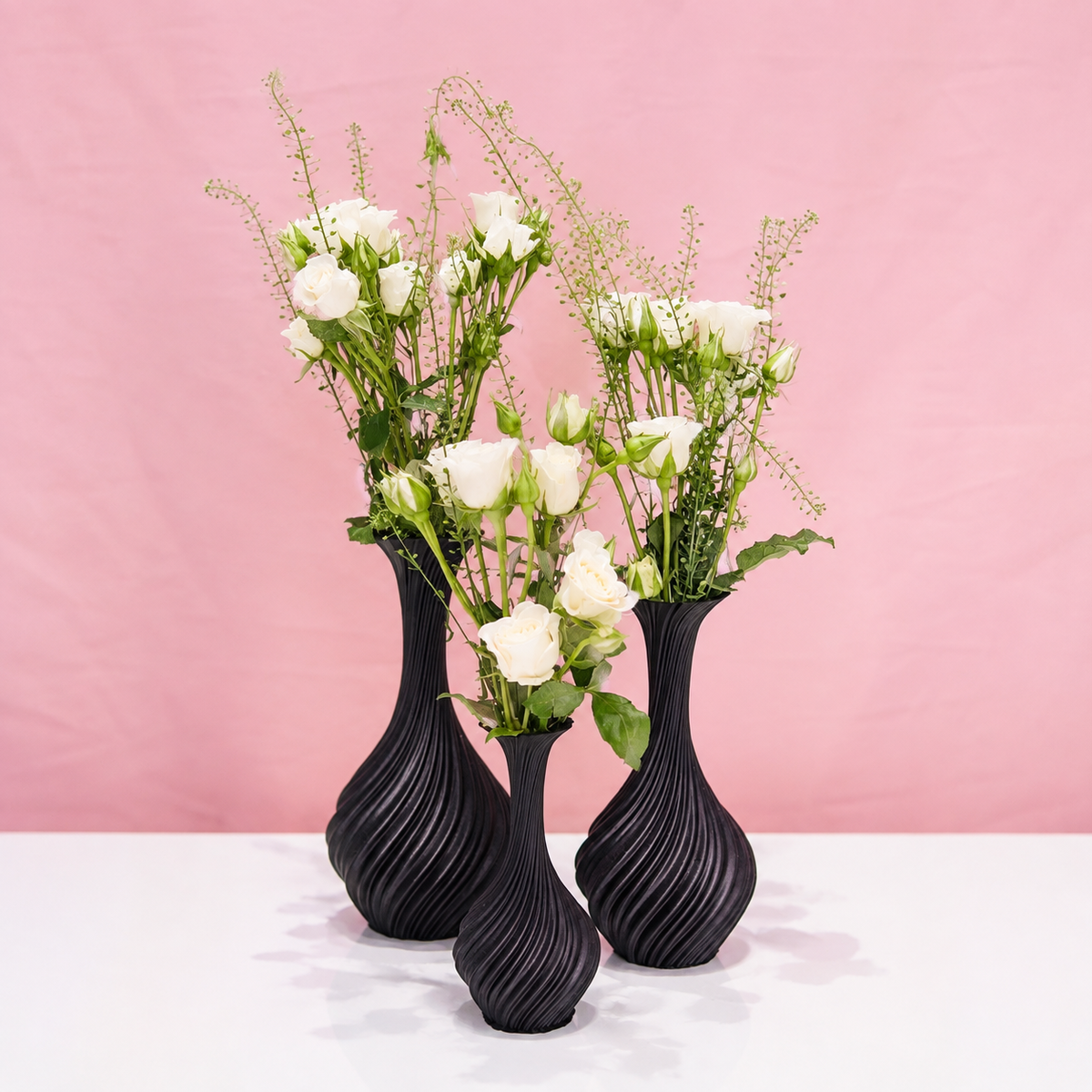 3D Printed Vase Arrangement set
