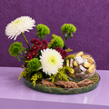 Chocolate with flower