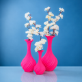 3D Printed Vase Arrangement Set