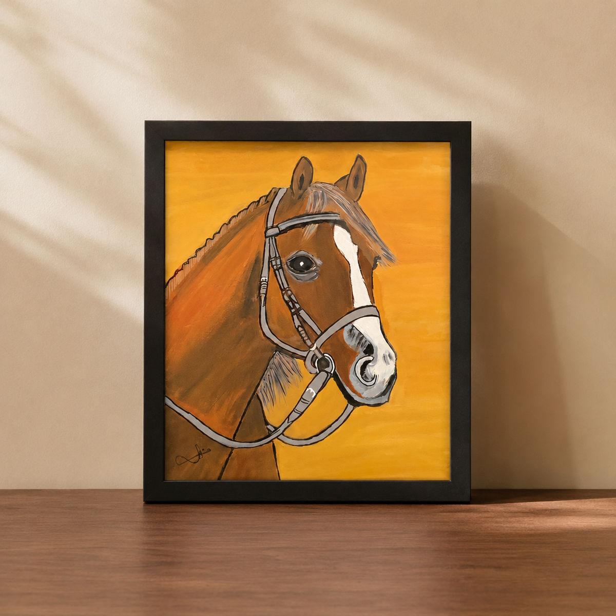 horse painting